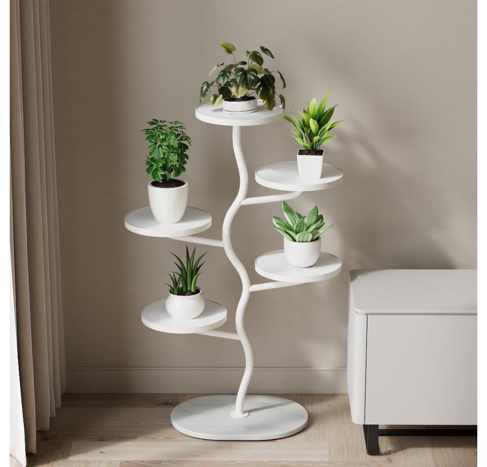 GarveeMore Blumenständer Pflanzenständer Indoor, 5-stöckiger Eck-Pflanzenständer Interleaved, Für 5 Pflanzen hohe Pflanzer Halter Regal für Indoor-Wohnzimmer GarveeMore Blumenständer Pflanzenständer Indoor, 5-stöckiger Eck-Pflanzenständer Interleaved, Für 5 Pflanzen hohe Pflanzer Halter Regal für Indoor-Wohnzimmer von GarveeMore