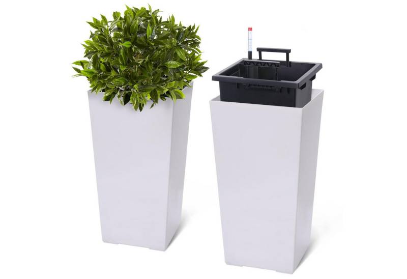 GarveeMore Blumentopf 55/57CM Blumentopf Set 2,mit Drainagelöchern, Wasserstandsanzeige, Automatische Bewässerung system,Pflanzgefäße für Außen Innenbereich GarveeMore Blumentopf 55/57CM Blumentopf Set 2,mit Drainagelöchern, Wasserstandsanzeige, Automatische Bewässerung system,Pflanzgefäße für Außen Innenbereich von GarveeMore