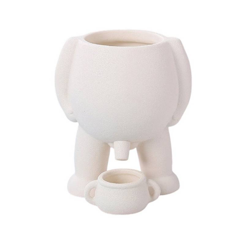 GarveeMore Blumentopf Piss Pot Planter, Plant Pot mit Drainage Holes von GarveeMore