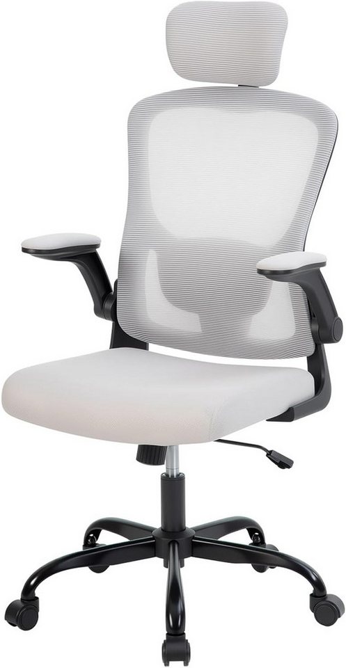 GarveeMore Bürostuhl Ergonomischer mit erstellbare Lendenwirbelstütze und Kopfstütze, Home-Office-Stuhl,Gaming-Stuhl mit hoher Rückenlehne aus Netzstoff GarveeMore Bürostuhl Ergonomischer mit erstellbare Lendenwirbelstütze und Kopfstütze, Home-Office-Stuhl,Gaming-Stuhl mit hoher Rückenlehne aus Netzstoff von GarveeMore