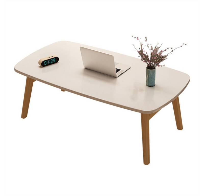GarveeMore Couchtisch Klappbarer Couchtisch, zusammenklappbarer hölzerner Mini-Schreibtisch von GarveeMore