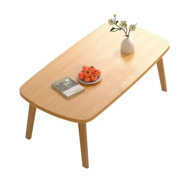 GarveeMore Couchtisch Klappbarer Couchtisch, zusammenklappbarer hölzerner Mini-Schreibtisch von GarveeMore