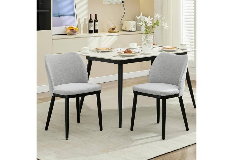 GarveeMore Esszimmerstuhl 2er-set,gepolsterte Küchenstühle mit aus Samt und Holzbeinen, Moderne Esszimmerstühle für Esszimmer,Küche,Café,Wohnzimmer GarveeMore Esszimmerstuhl 2er-set,gepolsterte Küchenstühle mit aus Samt und Holzbeinen, Moderne Esszimmerstühle für Esszimmer,Küche,Café,Wohnzimmer von GarveeMore