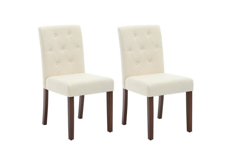 GarveeMore Esszimmerstuhl Moderne gepolsterte Essstühle Set von 2 mit Nailhead Trim von GarveeMore