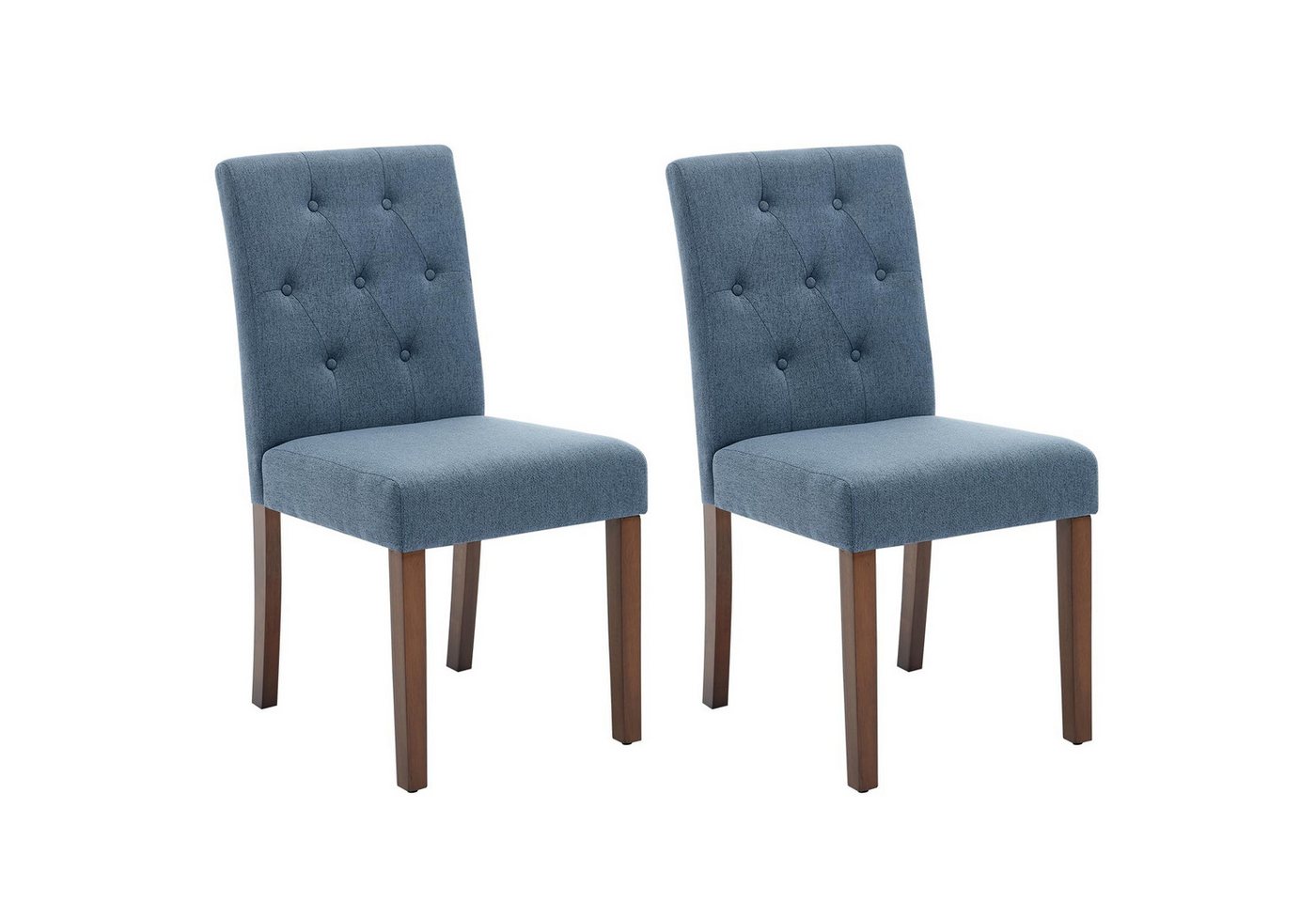 GarveeMore Esszimmerstuhl Moderne gepolsterte Essstühle Set von 2 mit Nailhead Trim von GarveeMore