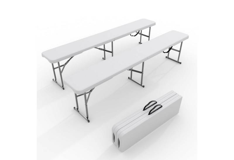 GarveeMore Gartenbank Klappbar Sitzbank belastbar bis 172 kg 183x28x42cm GarveeMore Gartenbank Klappbar Sitzbank belastbar bis 172 kg 183x28x42cm von GarveeMore