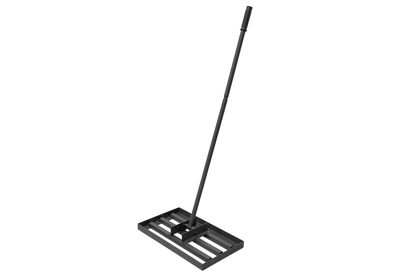 GarveeMore Gartenrechen Rasen Nivellier Rechen Stahl für Erde, Garten Erde Nivellierwerkzeug, Egalisierungsrechen Rasen mit verstellbarem Griff 17”x10” oder 30”x10” von GarveeMore