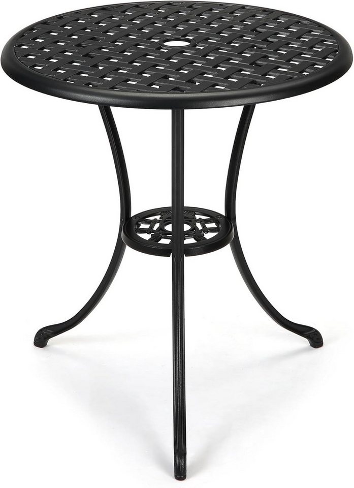 GarveeMore Gartentisch Balkontisch Bistrotisch Outdoor Aluminium von GarveeMore