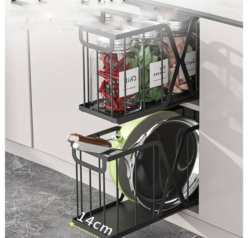 GarveeMore Geschirrständer 1/2pcs Kohlenstoffstahl Abfluss Trog Lagerstand Schrank Lagerstand GarveeMore Geschirrständer 1/2pcs Kohlenstoffstahl Abfluss Trog Lagerstand Schrank Lagerstand von GarveeMore