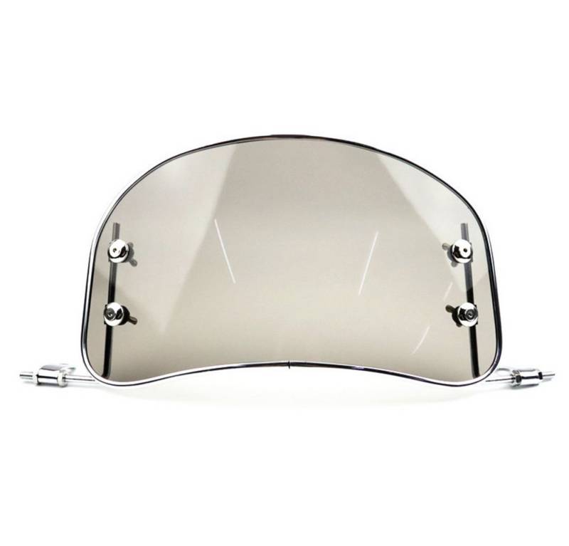 GarveeMore Grill-Windschutz Neu Motorrad-Windschutzscheibe Retro Vorne Wind Windabweiser Geändert, für Scooter E-Bike Motorrad Windschutzscheibe Retro Front Windabweiser von GarveeMore