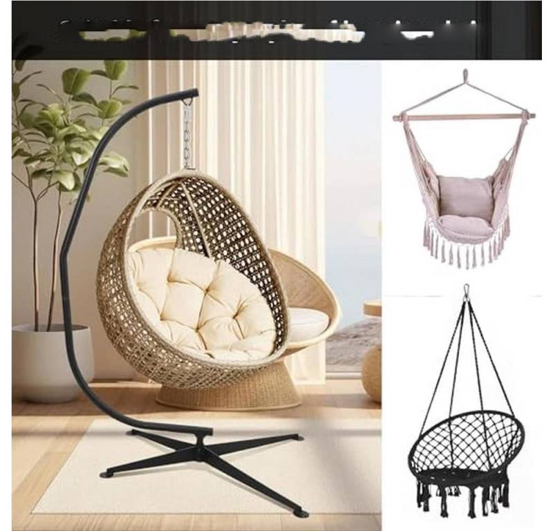 GarveeMore Hängematte Verstellbarer Heavy-Duty Stahl Hängemattenständer GarveeMore Hängematte Verstellbarer Heavy-Duty Stahl Hängemattenständer von GarveeMore