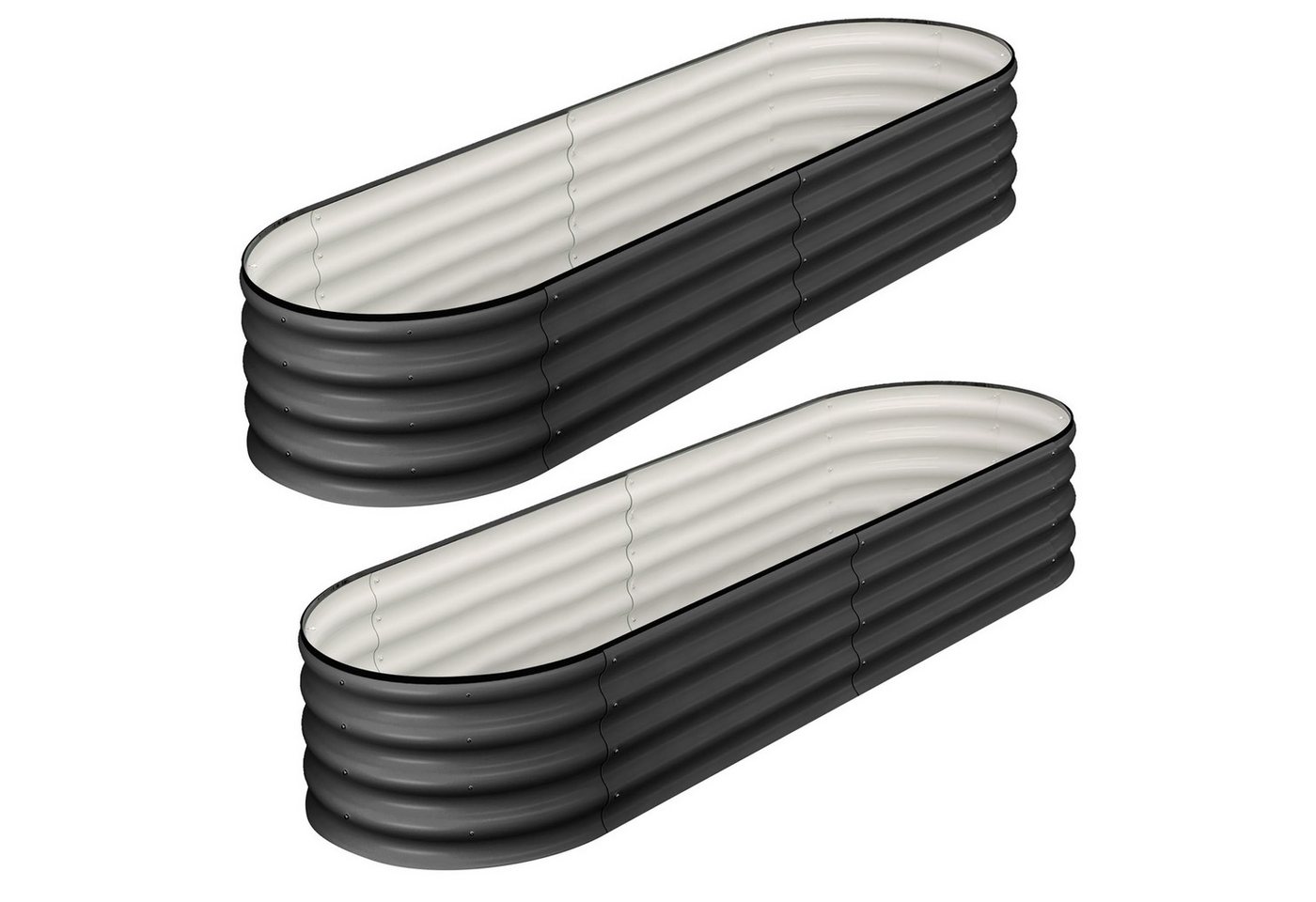 GarveeMore Hochbeet Gartenbeet Gemüsebeet Pflanzenbeet aus verzinktem Stahl GarveeMore Hochbeet Gartenbeet Gemüsebeet Pflanzenbeet aus verzinktem Stahl von GarveeMore