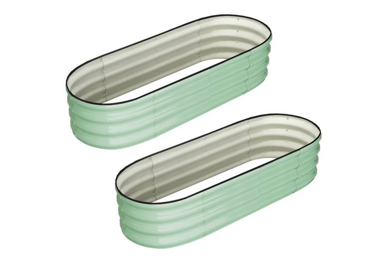 GarveeMore Hochbeet Gartenbeet aus verzinktem Stah 137x61x30cm GarveeMore Hochbeet Gartenbeet aus verzinktem Stah 137x61x30cm von GarveeMore