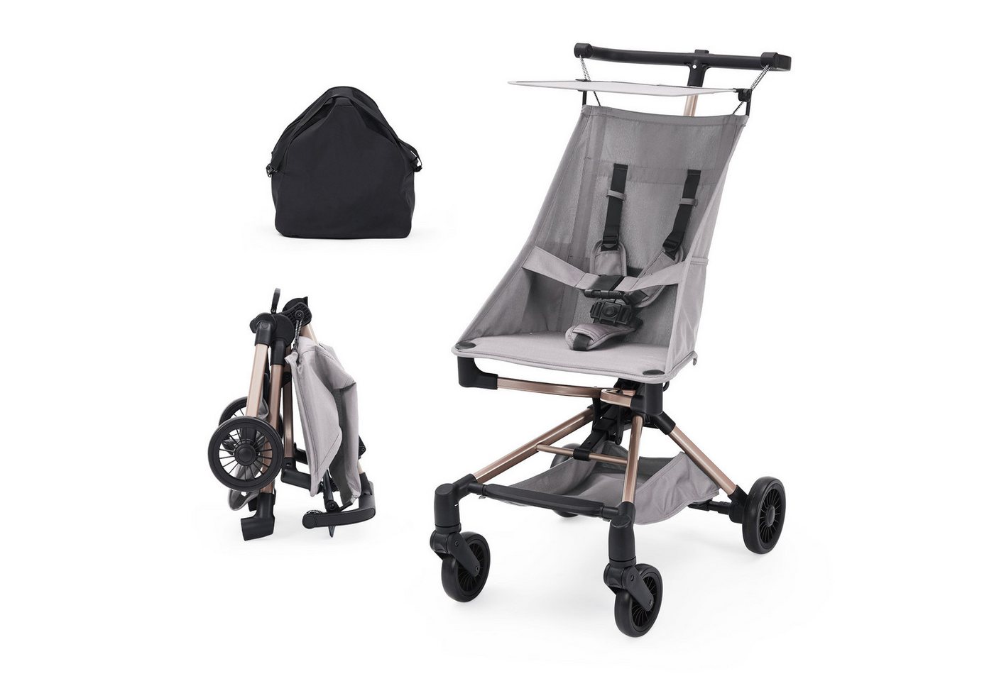 GarveeMore Kinder-Buggy Leichter Kinderwagen Faltbarer Reisebuggy ab 6 Monaten von GarveeMore