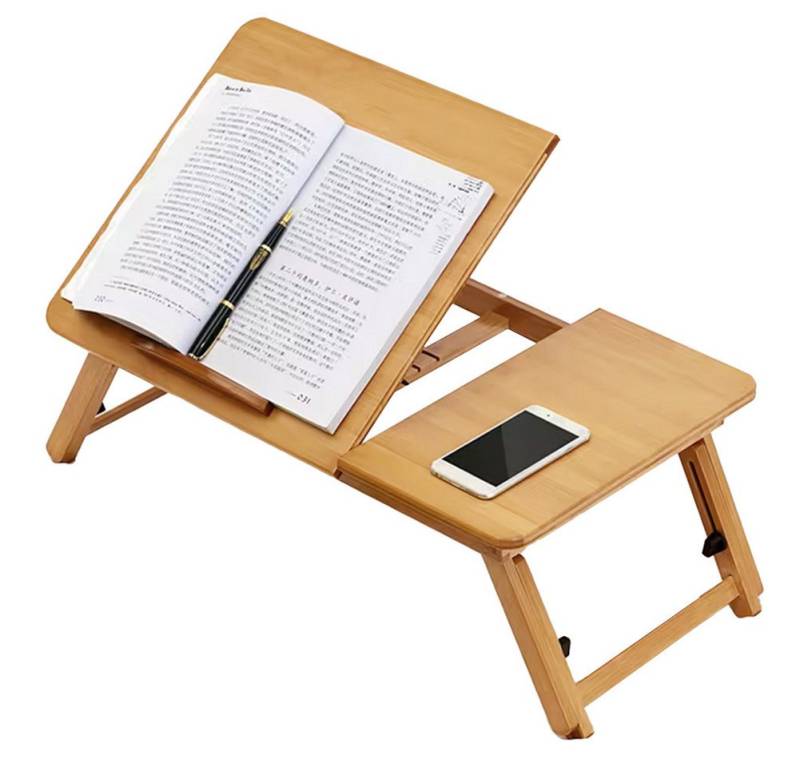 GarveeMore Klapptisch Bambus Nachttisch Kleiner Tisch Schreibtisch Ausziehbarer Klapptisch GarveeMore Klapptisch Bambus Nachttisch Kleiner Tisch Schreibtisch Ausziehbarer Klapptisch von GarveeMore