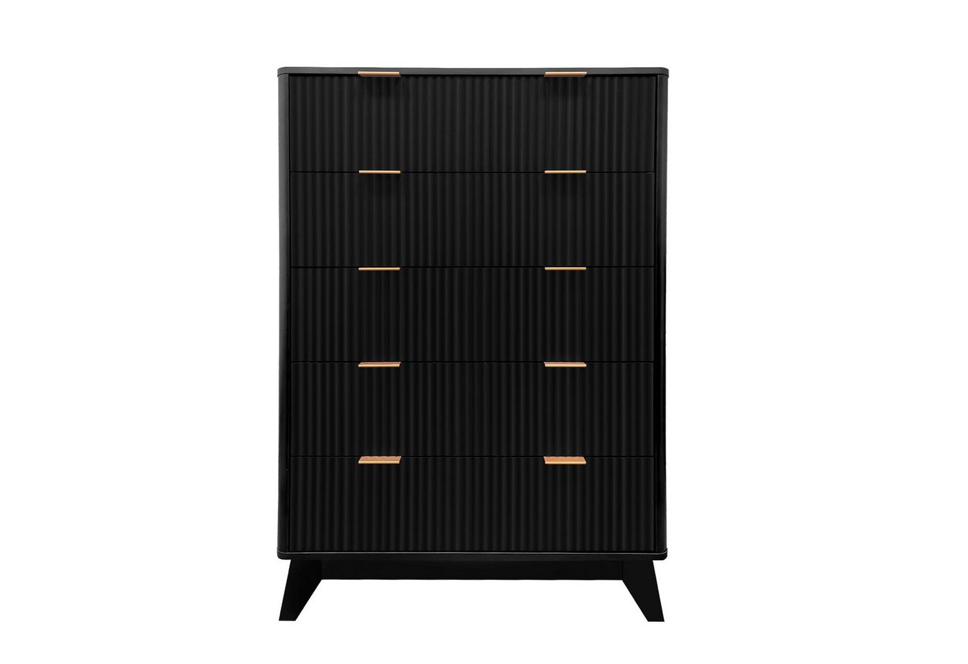 GarveeMore Kommode Fluted 5 Schubladen Dresser 48" hohe moderne Kommode GarveeMore Kommode Fluted 5 Schubladen Dresser 48" hohe moderne Kommode von GarveeMore