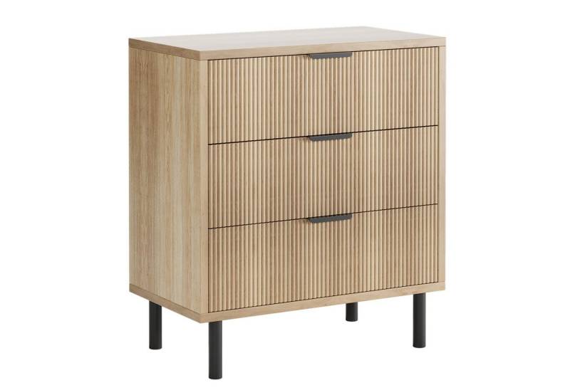 GarveeMore Kommode Welle geflügelt 3 Schubladen Kommode 28 '' breite Kommode GarveeMore Kommode Welle geflügelt 3 Schubladen Kommode 28 '' breite Kommode von GarveeMore