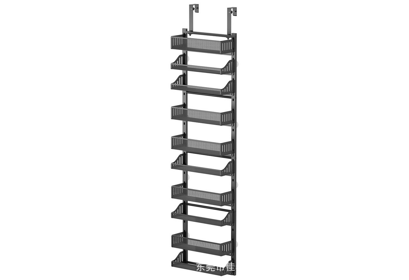 GarveeMore Küchenregal 10-Schicht Kohlenstoffstahl Tür Hängen Korb Küche Speicher Rack GarveeMore Küchenregal 10-Schicht Kohlenstoffstahl Tür Hängen Korb Küche Speicher Rack von GarveeMore