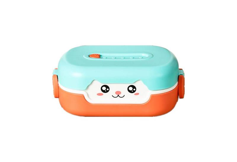 GarveeMore Lunchbox Cartoon Bento Lunchbox für Erwachsene und Kinder mit Fächern 700 ml, Mahlzeitenvorbereitungsbehälter,Picknick,Snack,Bento-Boxen ohneBesteck von GarveeMore