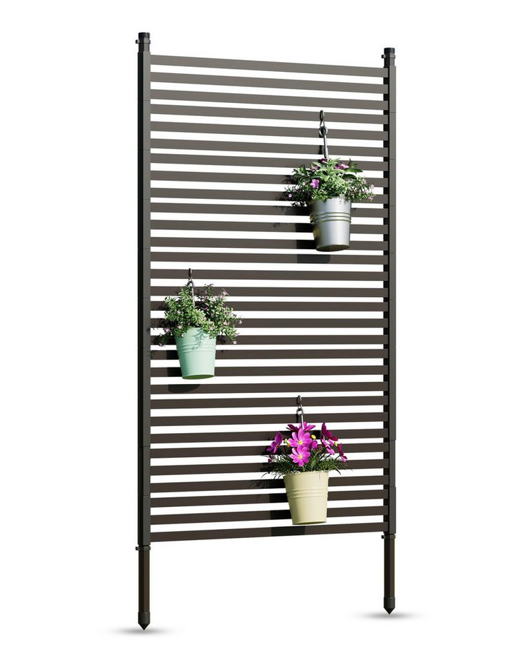 GarveeMore Paravent 72× 36in Freistehender Metall Datenschutzbildschirm für Outdoor Patio GarveeMore Paravent 72× 36in Freistehender Metall Datenschutzbildschirm für Outdoor Patio von GarveeMore