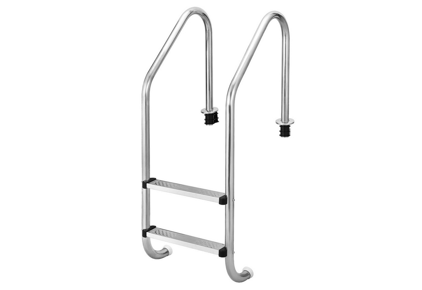 GarveeMore Poolleiter Edelstahl Poolleiter mit 2/4 Stufen Pool Handlauf Pool Treppe von GarveeMore