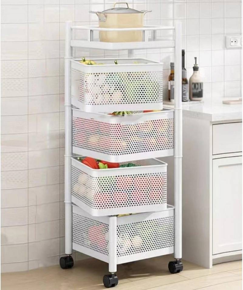 GarveeMore Rollwagen Beistellwagen Servierwagen Susi mit 3/4/5 Körben, Rollwagen, Steigen Servierwagen mit Ablagekörben GarveeMore Rollwagen Beistellwagen Servierwagen Susi mit 3/4/5 Körben, Rollwagen, Steigen Servierwagen mit Ablagekörben von GarveeMore