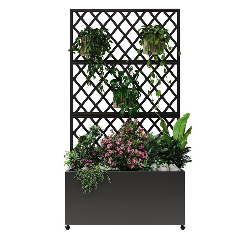 GarveeMore Rosenbogen Verzinktes Stahl erhöhte Gartenbett mit Trellis & Privacy Screen GarveeMore Rosenbogen Verzinktes Stahl erhöhte Gartenbett mit Trellis & Privacy Screen von GarveeMore
