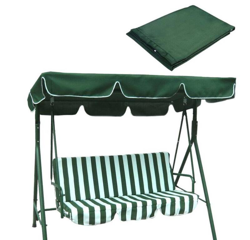 GarveeMore Schaukelstuhl Terrasse Schaukelstuhl Vordach Ersatz Vordach Abdeckung (ohne Gestell), Vordach Abdeckung(Nicht inklusive Rahmen) Doppelsitz/3-4 Sitz Veranda von GarveeMore