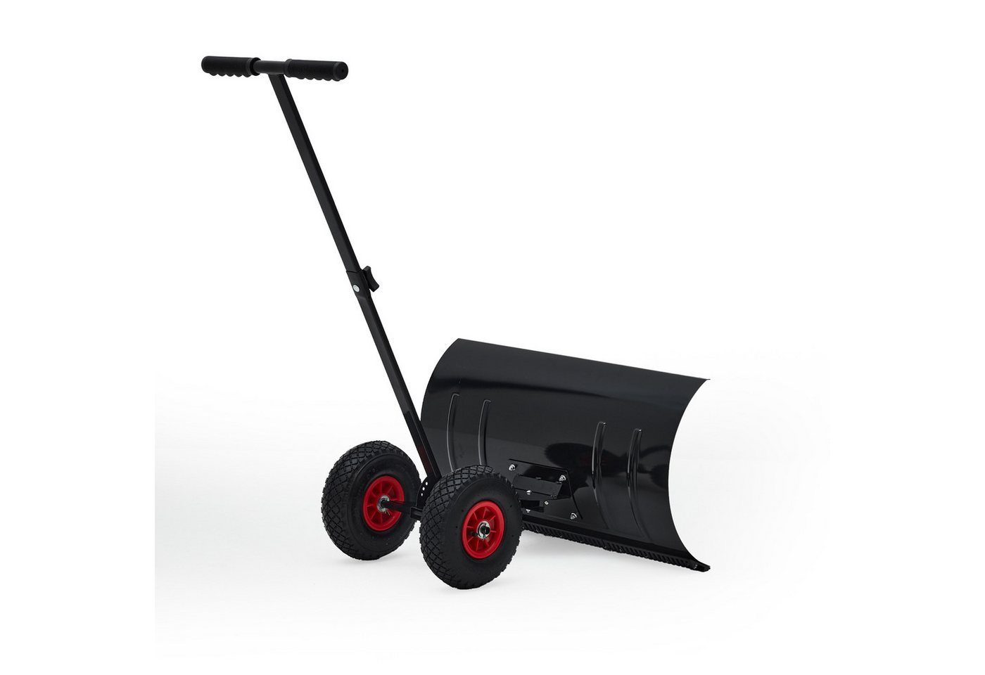 GarveeMore Schneeräumer Schneeschaufel auf Rädern höhenverstellbar von GarveeMore