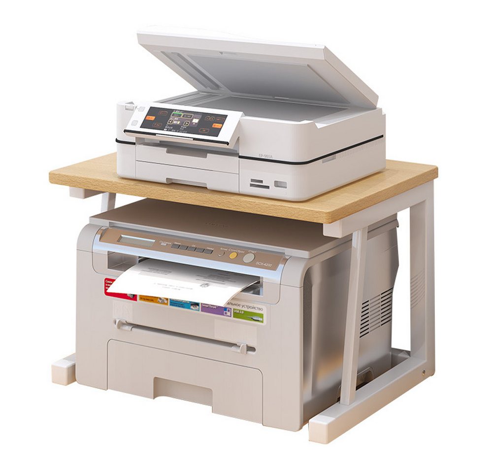 GarveeMore Schreibtisch 2-Tier Holz Desktop Drucker Stand Drucker Schreibtisch Organizer Regal GarveeMore Schreibtisch 2-Tier Holz Desktop Drucker Stand Drucker Schreibtisch Organizer Regal von GarveeMore