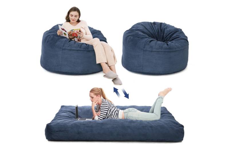 GarveeMore Sitzsack Sessel Bodensessel Beanbag aus Cord für Erwachsene & Kinder von GarveeMore