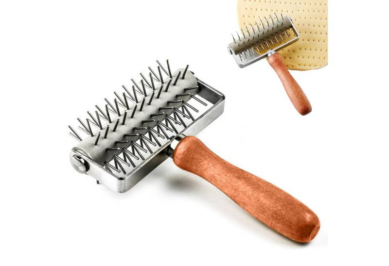 GarveeMore Teigroller Pizza Docking Tool Gebäckrolle mit Edelstahl Spikes GarveeMore Teigroller Pizza Docking Tool Gebäckrolle mit Edelstahl Spikes von GarveeMore