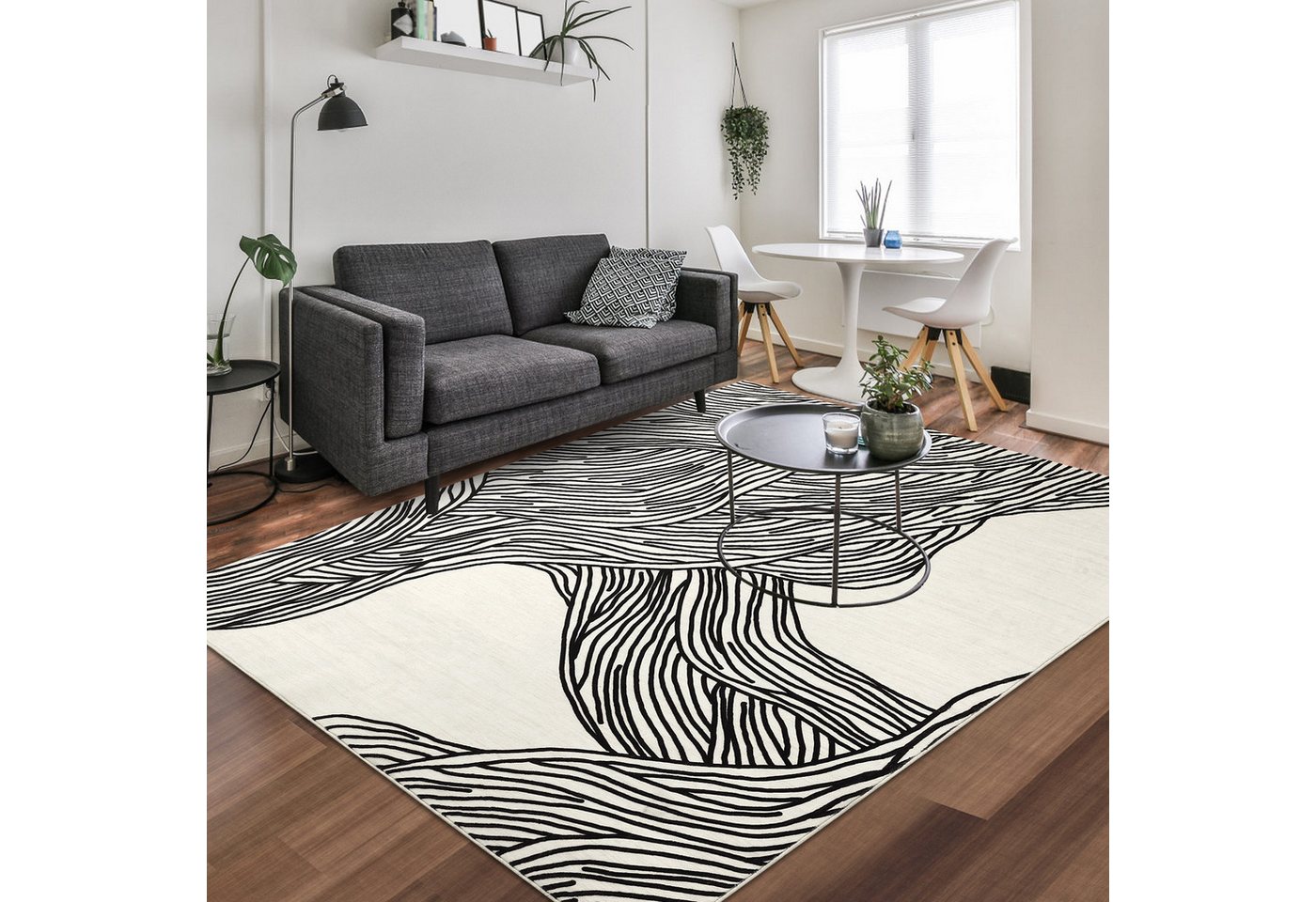 GarveeMore Teppich, rechteckig, Höhe: 7 mm, Geeignet für moderne und minimalistische Einrichtungsstile GarveeMore Teppich, rechteckig, Höhe: 7 mm, Geeignet für moderne und minimalistische Einrichtungsstile von GarveeMore