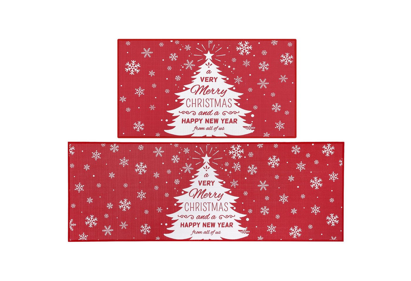 GarveeMore Teppich Frohe Weihnachten Küche Teppich Küche Fußmatten Set von 2 GarveeMore Teppich Frohe Weihnachten Küche Teppich Küche Fußmatten Set von 2 von GarveeMore