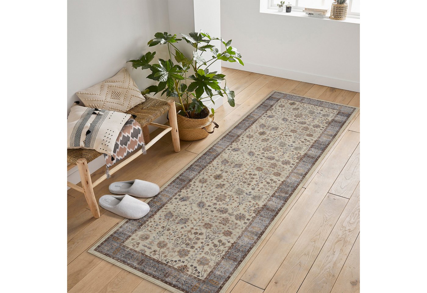 GarveeMore Teppich Maschinenwaschbarer Boho Rutschfester Teppich GarveeMore Teppich Maschinenwaschbarer Boho Rutschfester Teppich von GarveeMore