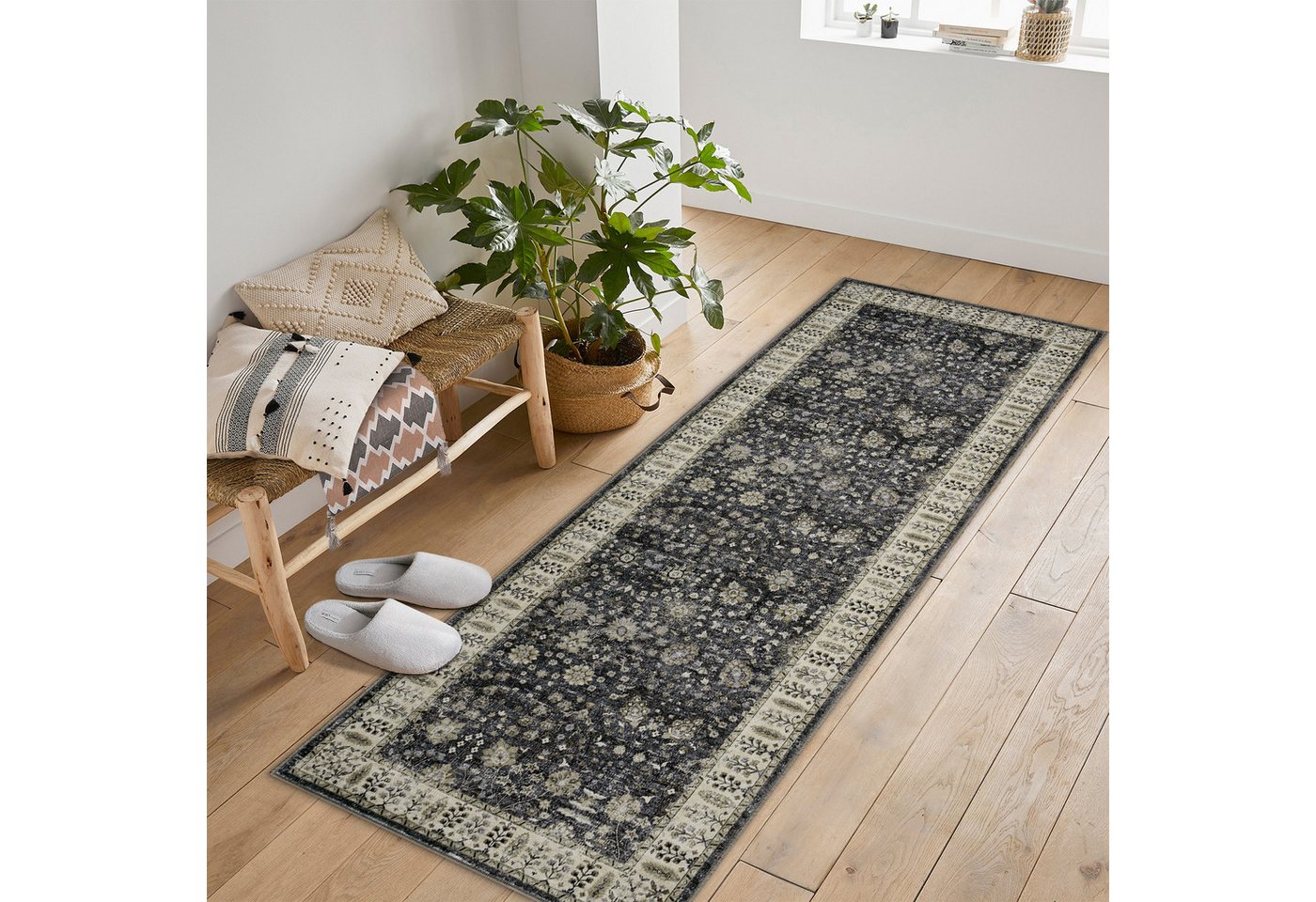 GarveeMore Teppich Maschinenwaschbarer Boho Rutschfester Teppich GarveeMore Teppich Maschinenwaschbarer Boho Rutschfester Teppich von GarveeMore