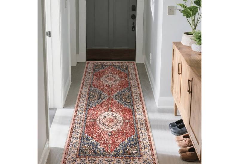 GarveeMore Teppich Teppiche Wohnzimmer Teppiche Waschbar Vintage von GarveeMore