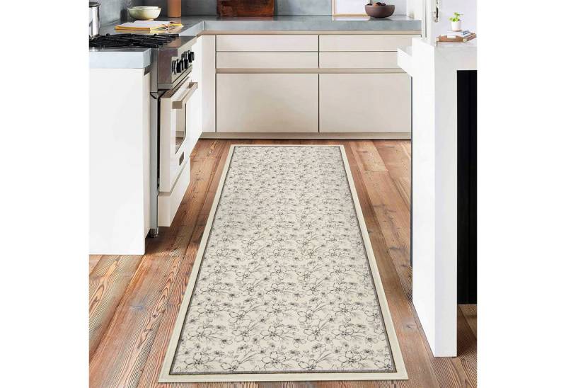 GarveeMore Teppich Wohnzimmerteppiche Vintage Blumen Kurzflor Waschbarer Teppiche GarveeMore Teppich Wohnzimmerteppiche Vintage Blumen Kurzflor Waschbarer Teppiche von GarveeMore