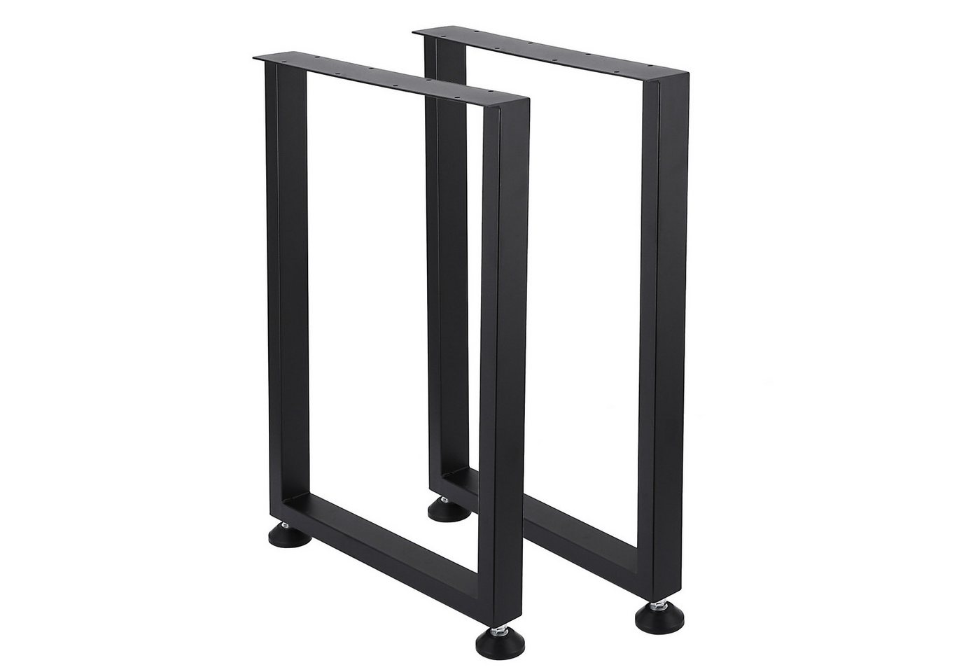 GarveeMore Tischbein Tischuntergestell Möbelfüße Tischgestell Möbelbeine Bankkufen, Möbelfüße 45x71 cm Metall Tischkufen von GarveeMore