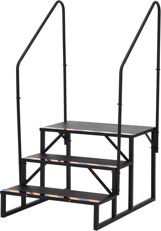 GarveeMore Treppenstufe RV Stufen, Schritte Mobile Home Leiter Tragbare Treppe von GarveeMore