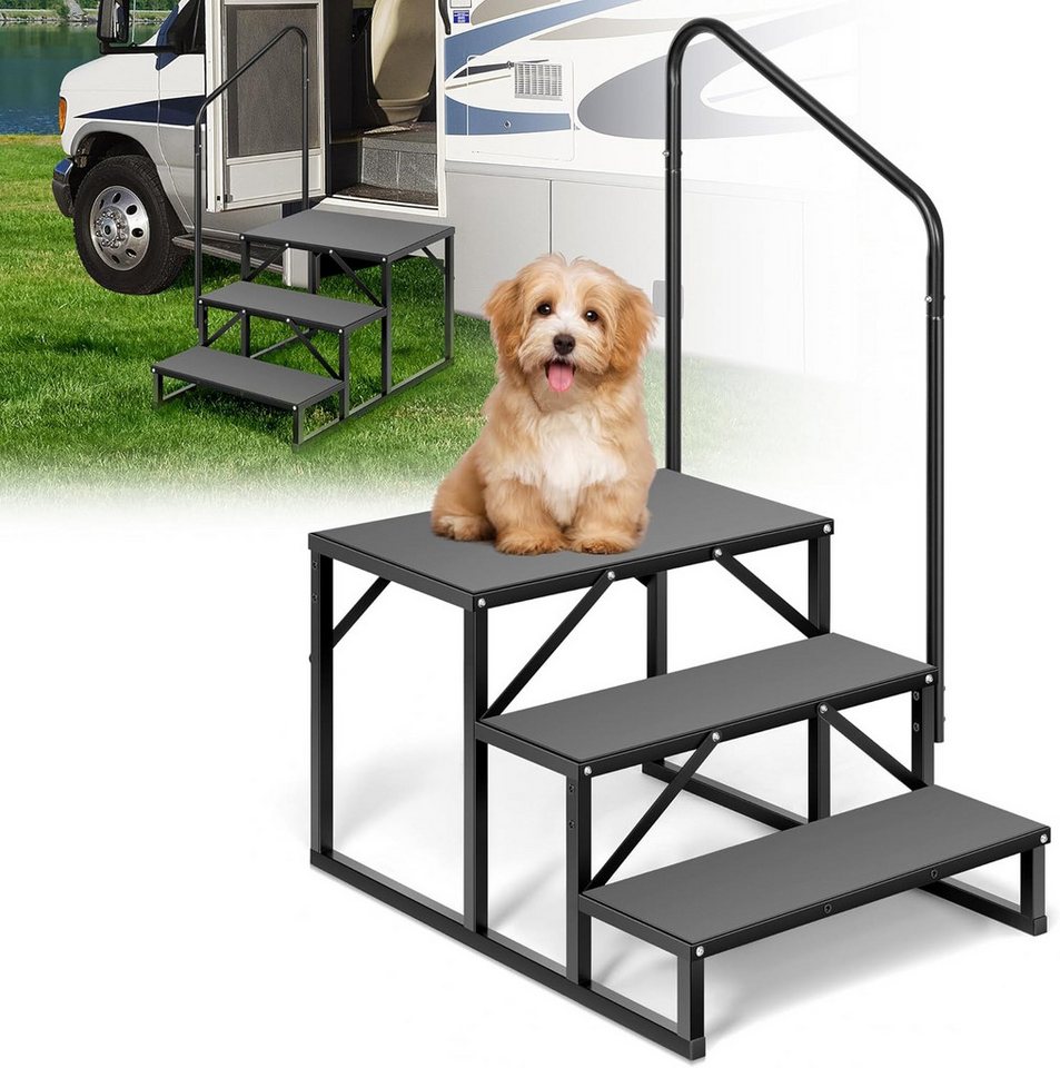 GarveeMore Treppenstufe RV Stufen, Schritte Mobile Home Leiter Tragbare Treppe von GarveeMore