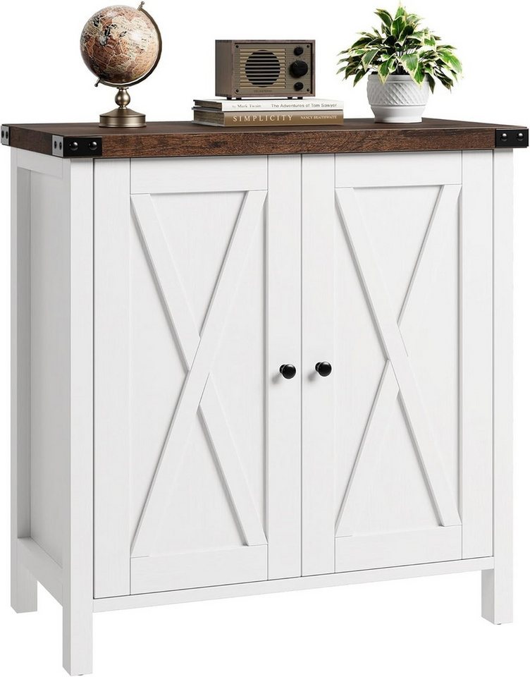 GarveeMore Unterschrank Küchenschrank Sideboard mit Türen, Küchenbuffetschrank,40 x 80 x 80 cm von GarveeMore