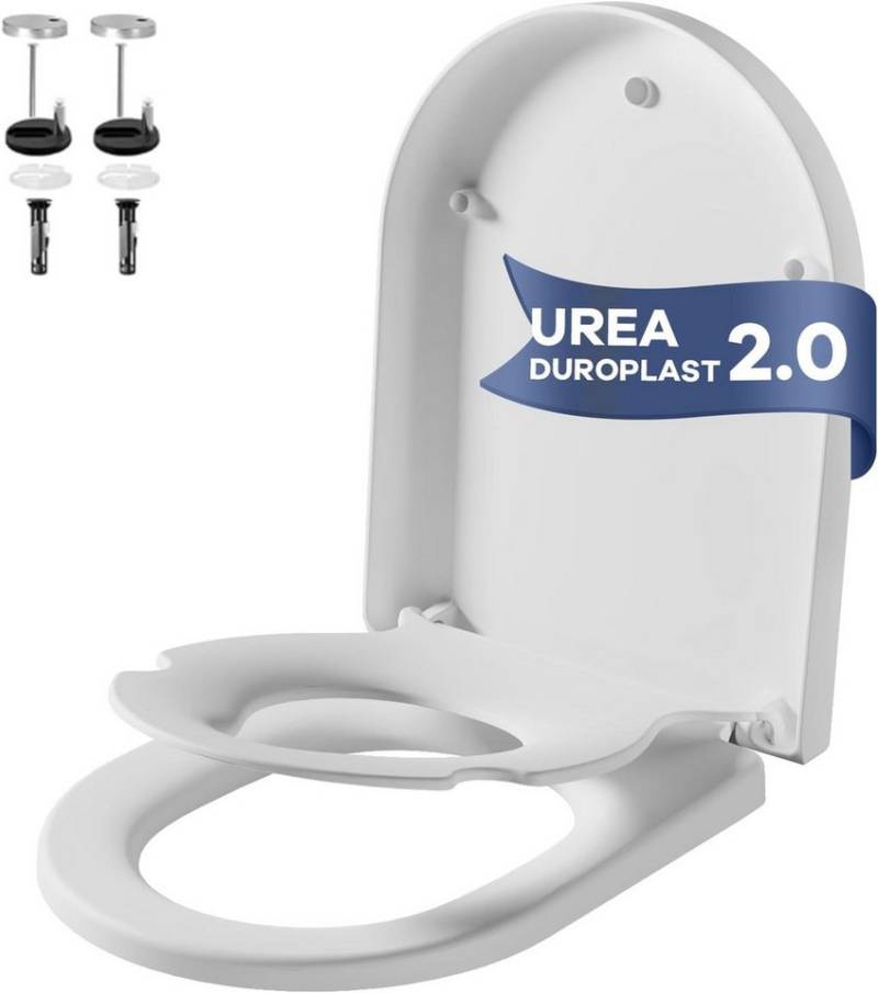 GarveeMore WC-Sitz mit Schnellverschluss,Toilettensitz Kinder,D Form Mit Kindersitz, Toilettendeckel,Abnehmbarer Klodeckel aus Bruchsicherem Duroplast GarveeMore WC-Sitz mit Schnellverschluss,Toilettensitz Kinder,D Form Mit Kindersitz, Toilettendeckel,Abnehmbarer Klodeckel aus Bruchsicherem Duroplast von GarveeMore