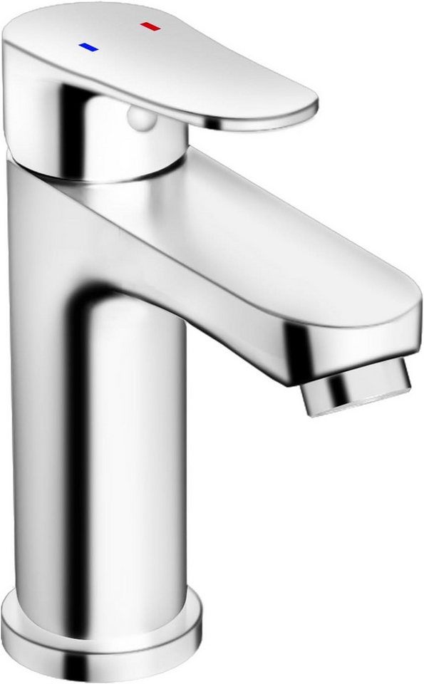 GarveeMore Waschtischarmatur,Mischbatterie Waschraum Armaturen mit Auslaufhöhe 128mm mit Geräuscharm Keramischem Ventilkern Armatur Badezimmer,Chrom GarveeMore Waschtischarmatur,Mischbatterie Waschraum Armaturen mit Auslaufhöhe 128mm mit Geräuscharm Keramischem Ventilkern Armatur Badezimmer,Chrom von GarveeMore