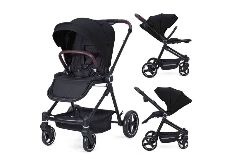GarveeMore Zwillings-Kombikinderwagen Kinderwagen Set mit umkehrbarem, Babywanne & Buggy, Zusammenklappbar GarveeMore Zwillings-Kombikinderwagen Kinderwagen Set mit umkehrbarem, Babywanne & Buggy, Zusammenklappbar von GarveeMore