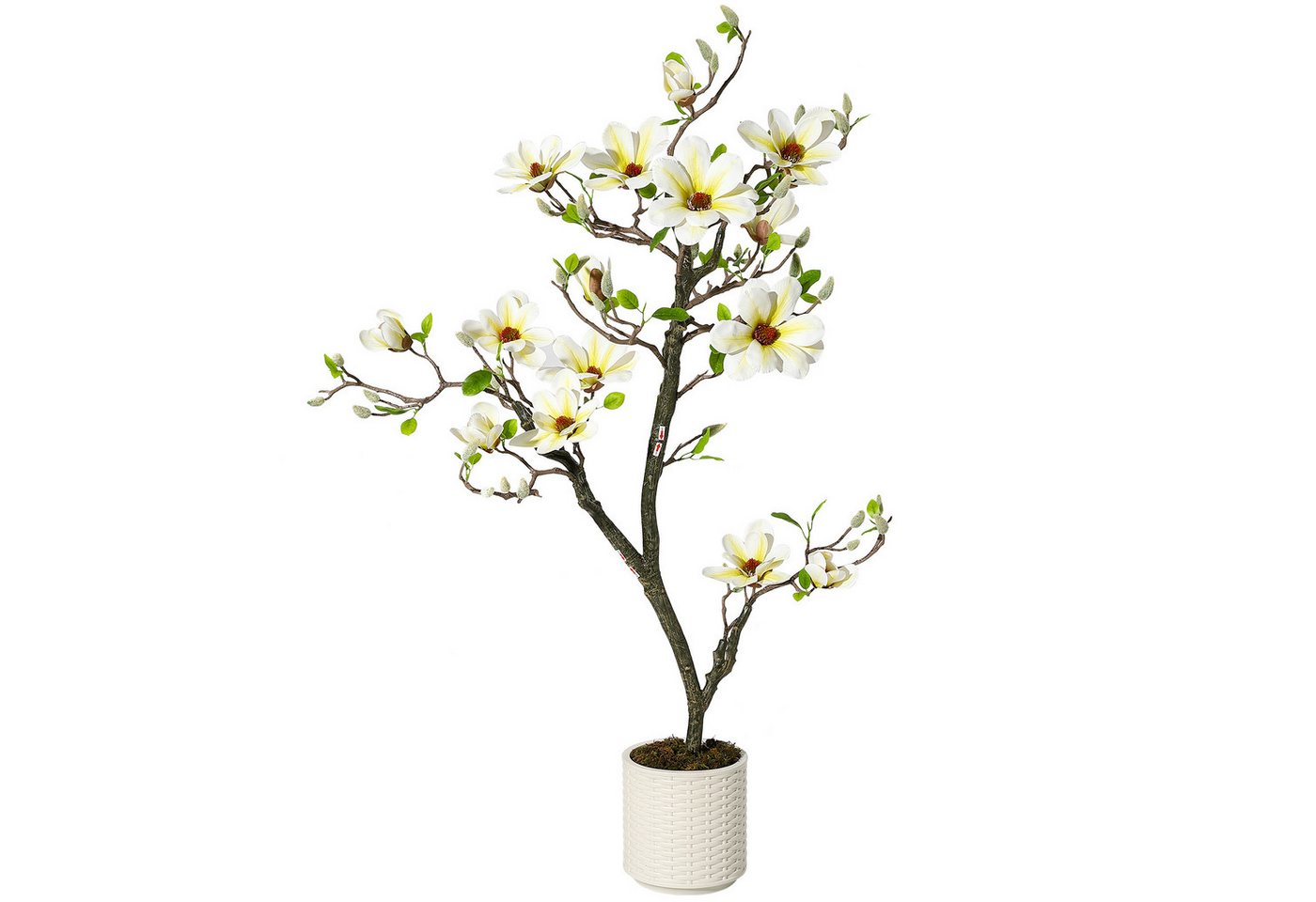 Kunstbaum Künstlicher Magnolienbaum Kunstpflanze Magnolie, GarveeMore, Höhe 122 cm Kunstbaum Künstlicher Magnolienbaum Kunstpflanze Magnolie, GarveeMore, Höhe 122 cm von GarveeMore