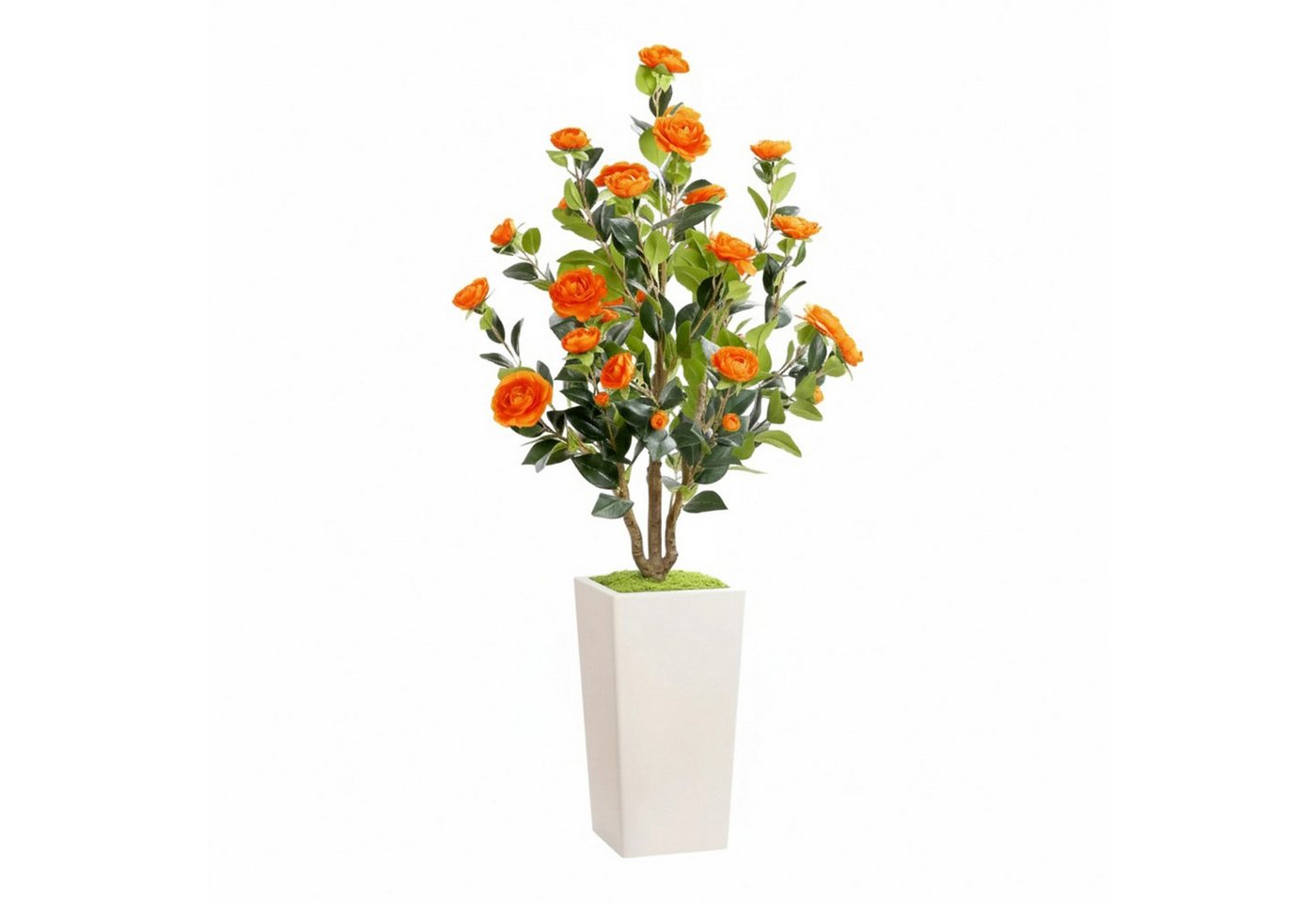 Kunstpflanze 4FT Künstlicher Kamelienbaum Groß Künstliche Pflanzen im Topf, GarveeMore Kunstpflanze 4FT Künstlicher Kamelienbaum Groß Künstliche Pflanzen im Topf, GarveeMore von GarveeMore