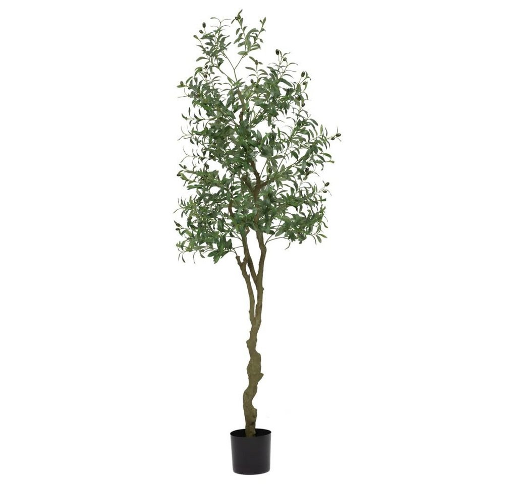Kunstpflanze Künstlicher Olivenbaum Töpf Olivenbaum mit Blättern und Früchten, GarveeMore Kunstpflanze Künstlicher Olivenbaum Töpf Olivenbaum mit Blättern und Früchten, GarveeMore von GarveeMore