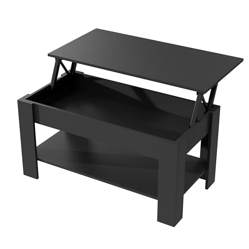 Garvis Adjustable Coffee Table (Schwarz) von Garvishk