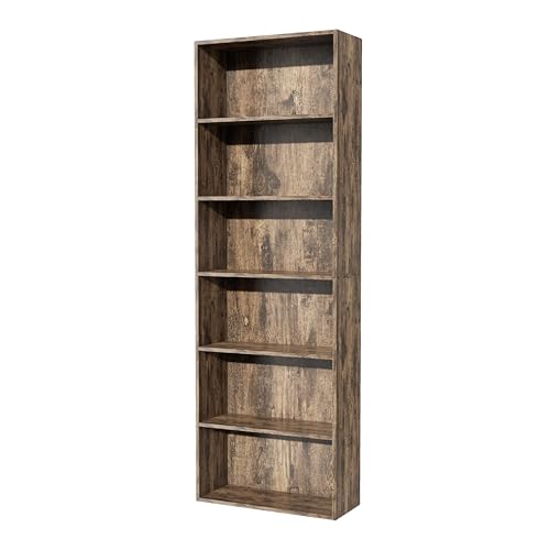 Garvis Home Bücherregal 6 Ebenen Sonoma Eiche MDF Standregal Garvis Home Bücherregal 6 Ebenen Sonoma Eiche MDF Standregal von Garvishk
